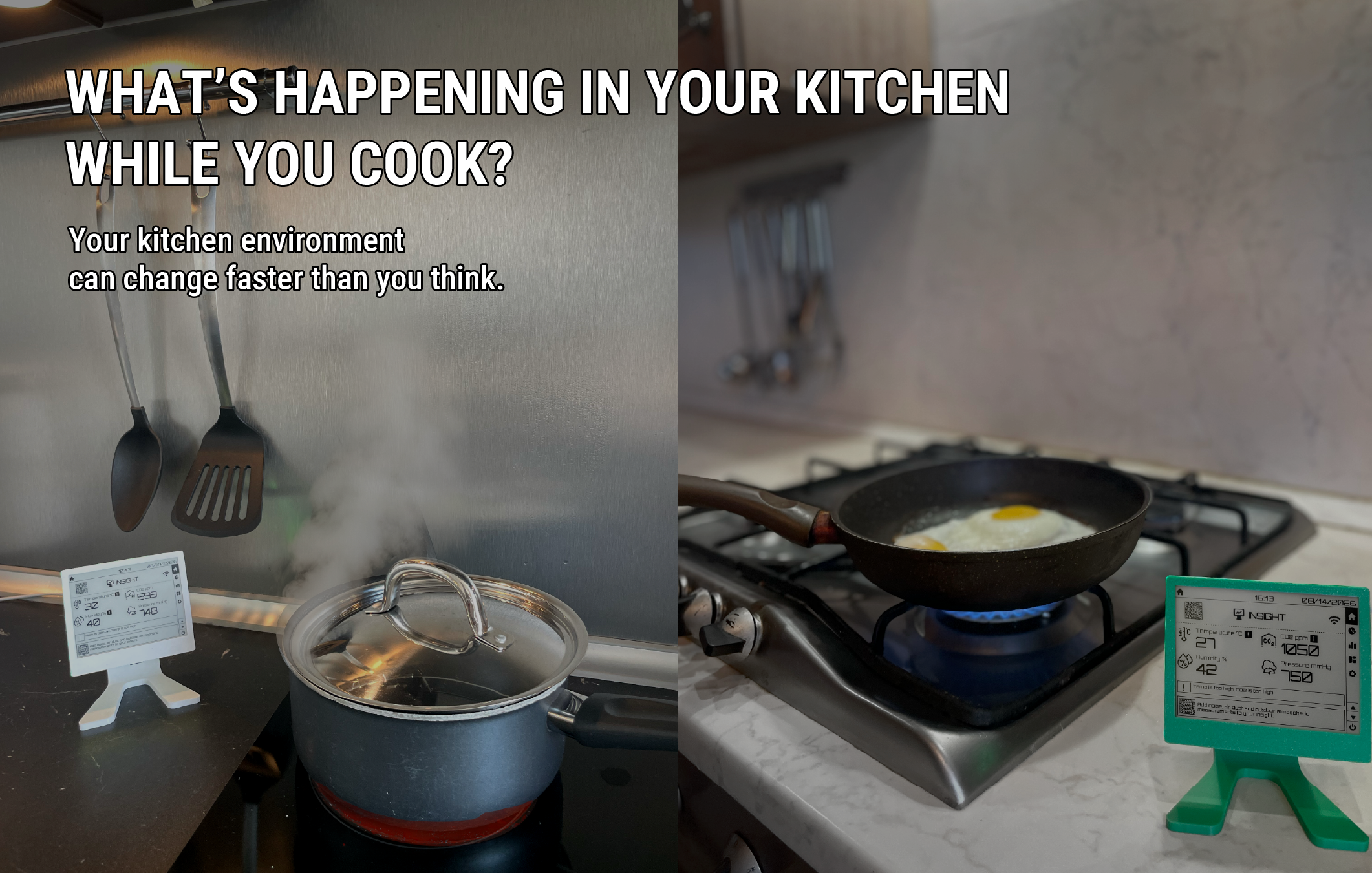 Altruist Insight in the kitchen while cooking