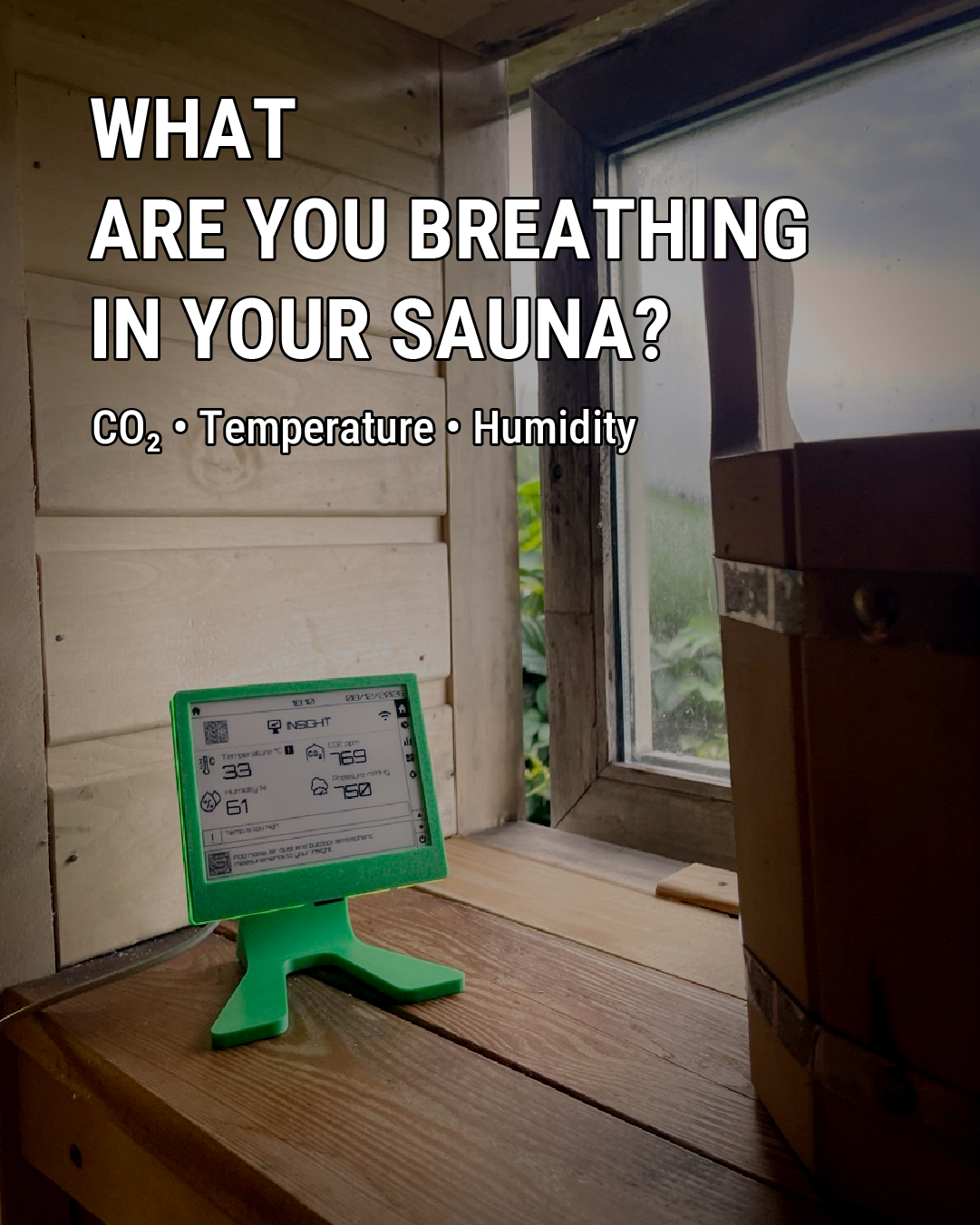 Altruist Insight in a home sauna relaxation area