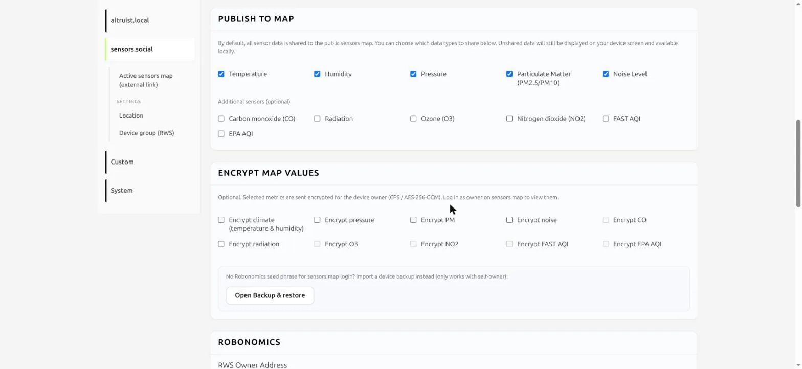 Publish to map and Encrypt map values