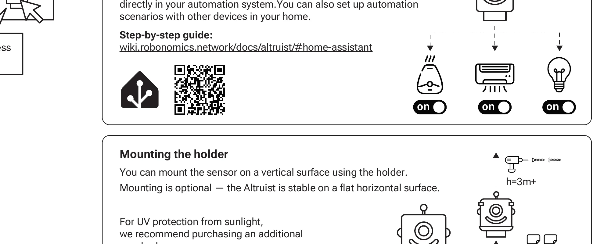 Mounting instructions